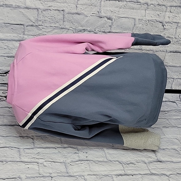 CHAMPION Colorblock Reverse Weave Pullover Sweatshirt Medium - Picture 5 of 6